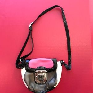 Crossbody Leather SMALL Leather Metal Clasp Closur
